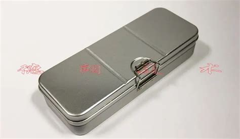 stainless steel pencil box|metal pencil lead case.